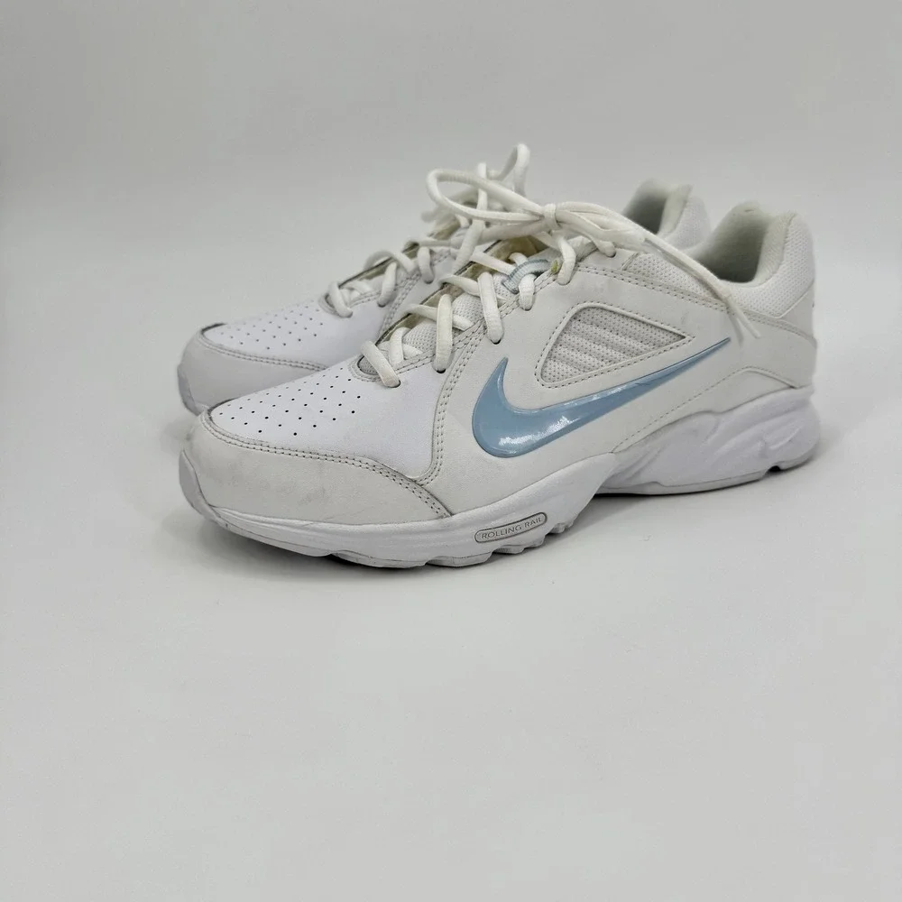 Nike View III White Training Running Sneakers Shoes Women Size 10